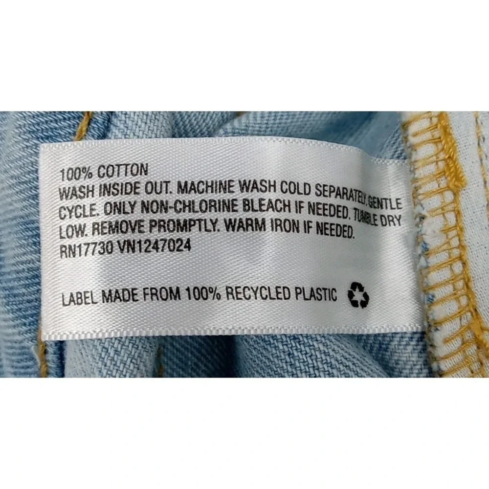 Y2K Wild Fable Denim Shorts Womens Sz 4 High Rise Button Fly CutOff Streetwear